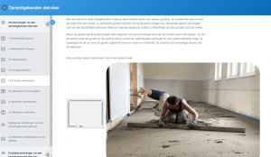 e-learning cementgebonden dekvloer